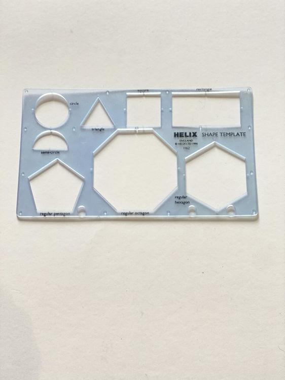 Picture of H62 HELIX SHAPE TEMPLATE